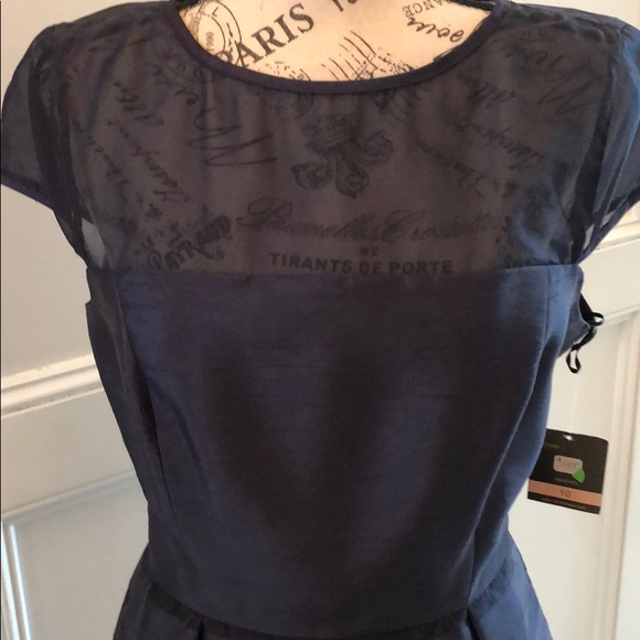 NWT Navy Taylor Dress - Picture 4 of 8